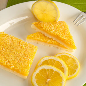 Gluten Free Lemon Squares